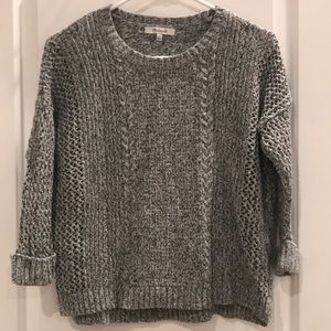 Madewell Gray Marled Pullover Sweater XS